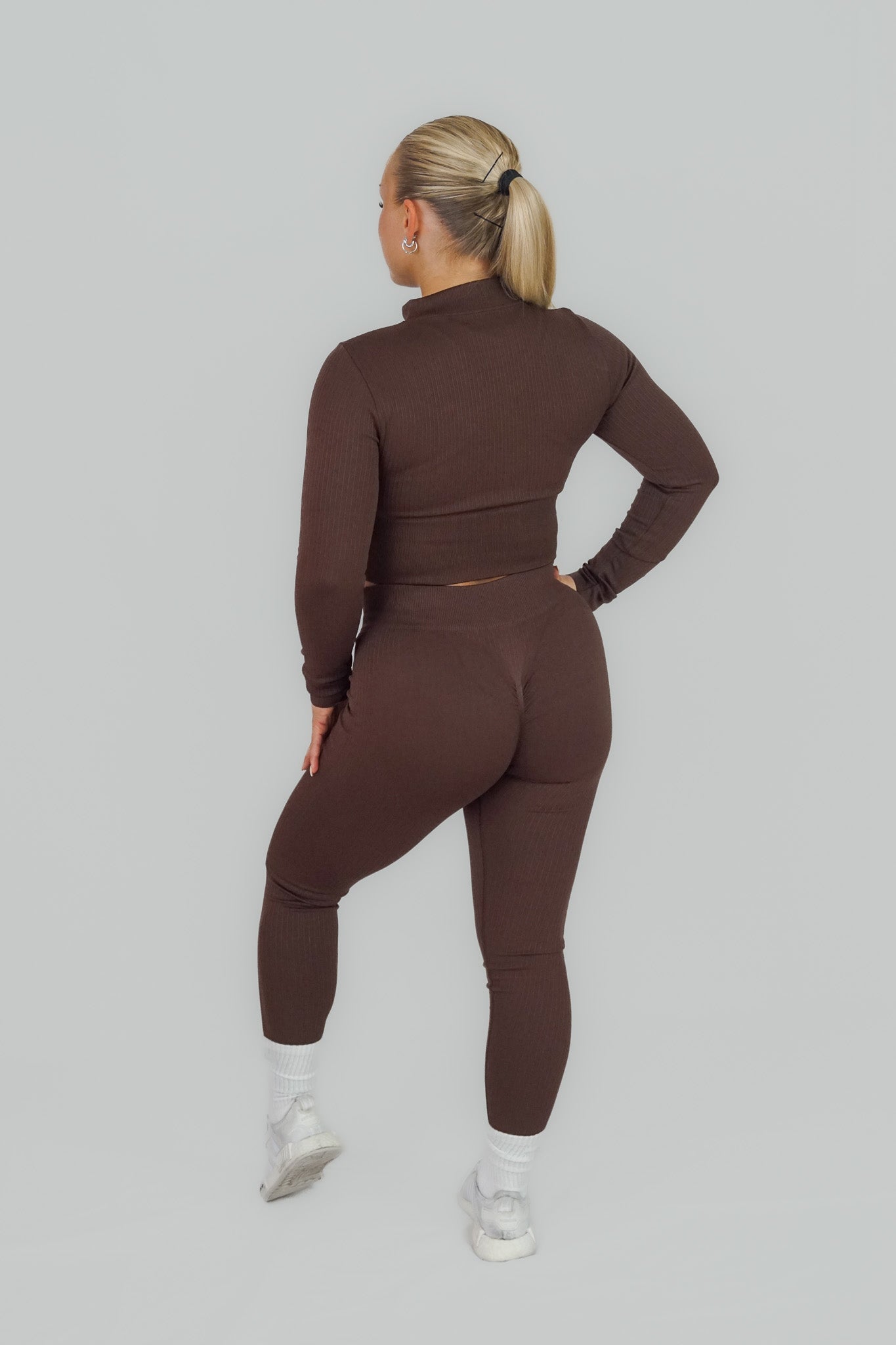 TIDY RIBBED SEAMLESS JACKET