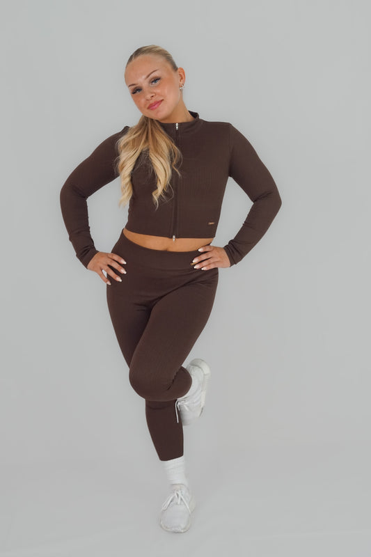 MISS ON TIDY RIBBED SEAMLESS TIGHTS