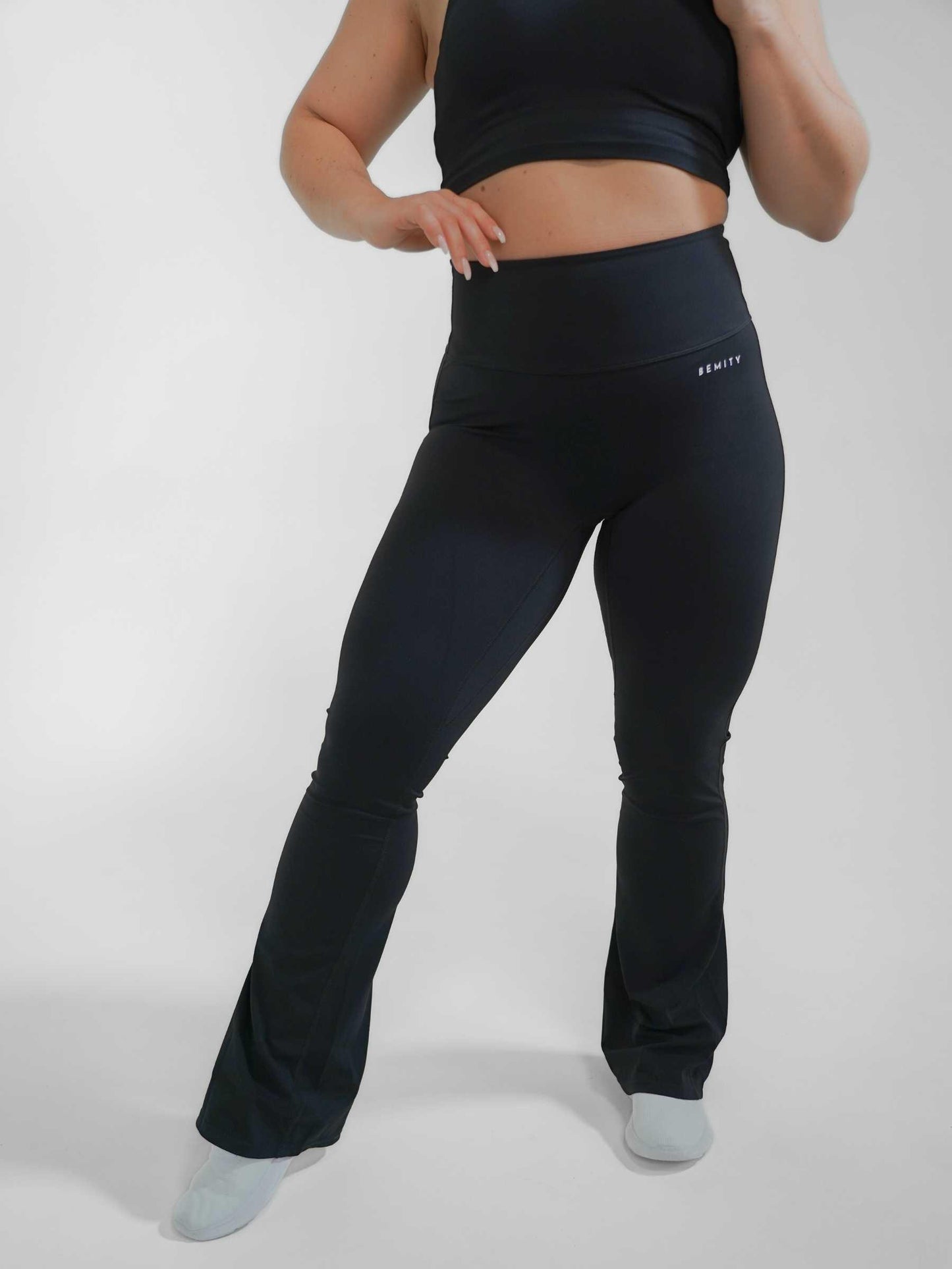 BEMITY FLARE SCRUNCH TIGHTS / YOGA LEGGINGS B012401