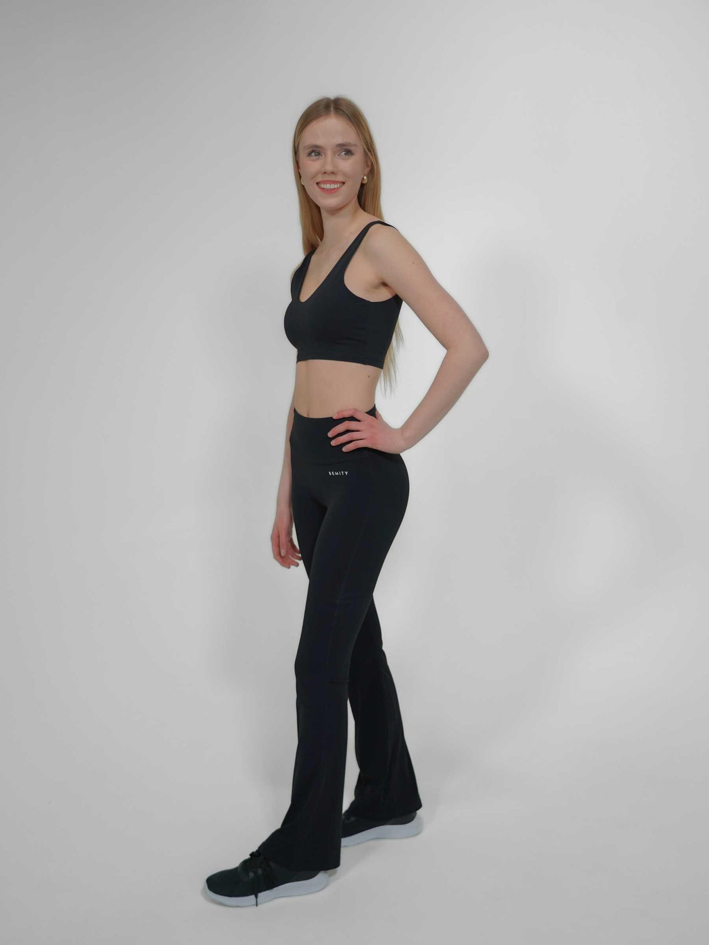 BEMITY FLARE SCRUNCH TIGHTS / YOGA LEGGINGS B012401
