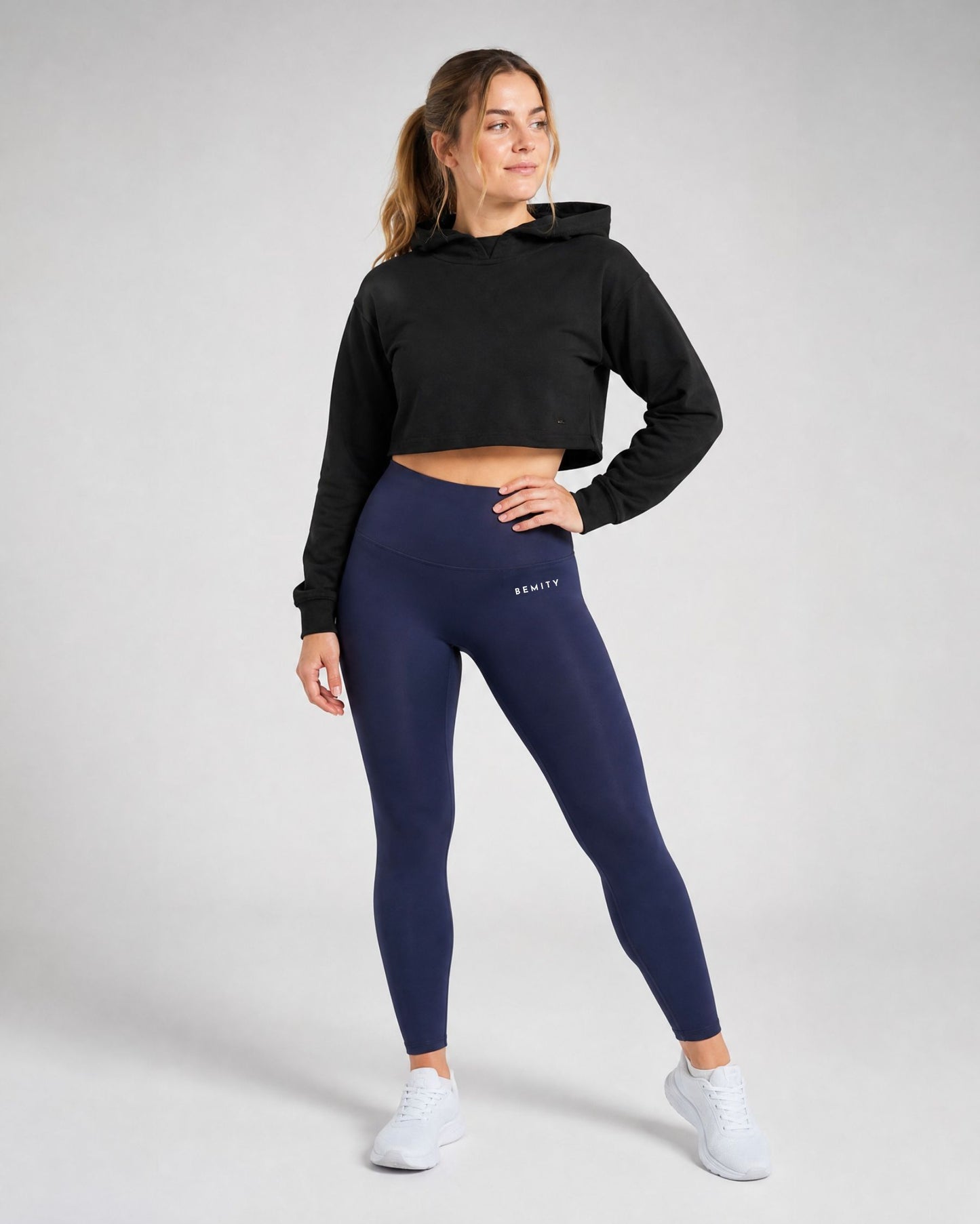 MISS ON Crop Hoodie