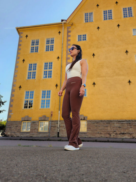 BEMITY FLARE SCRUNCH TIGHTS