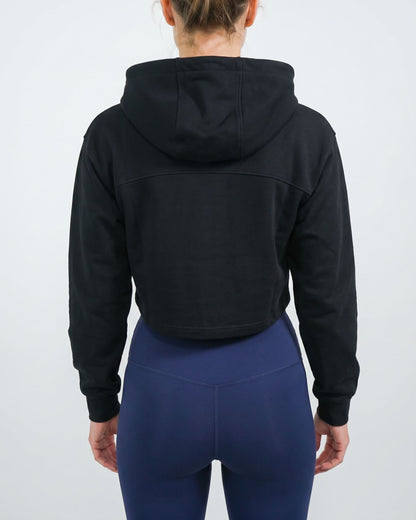 MISS ON Crop Hoodie