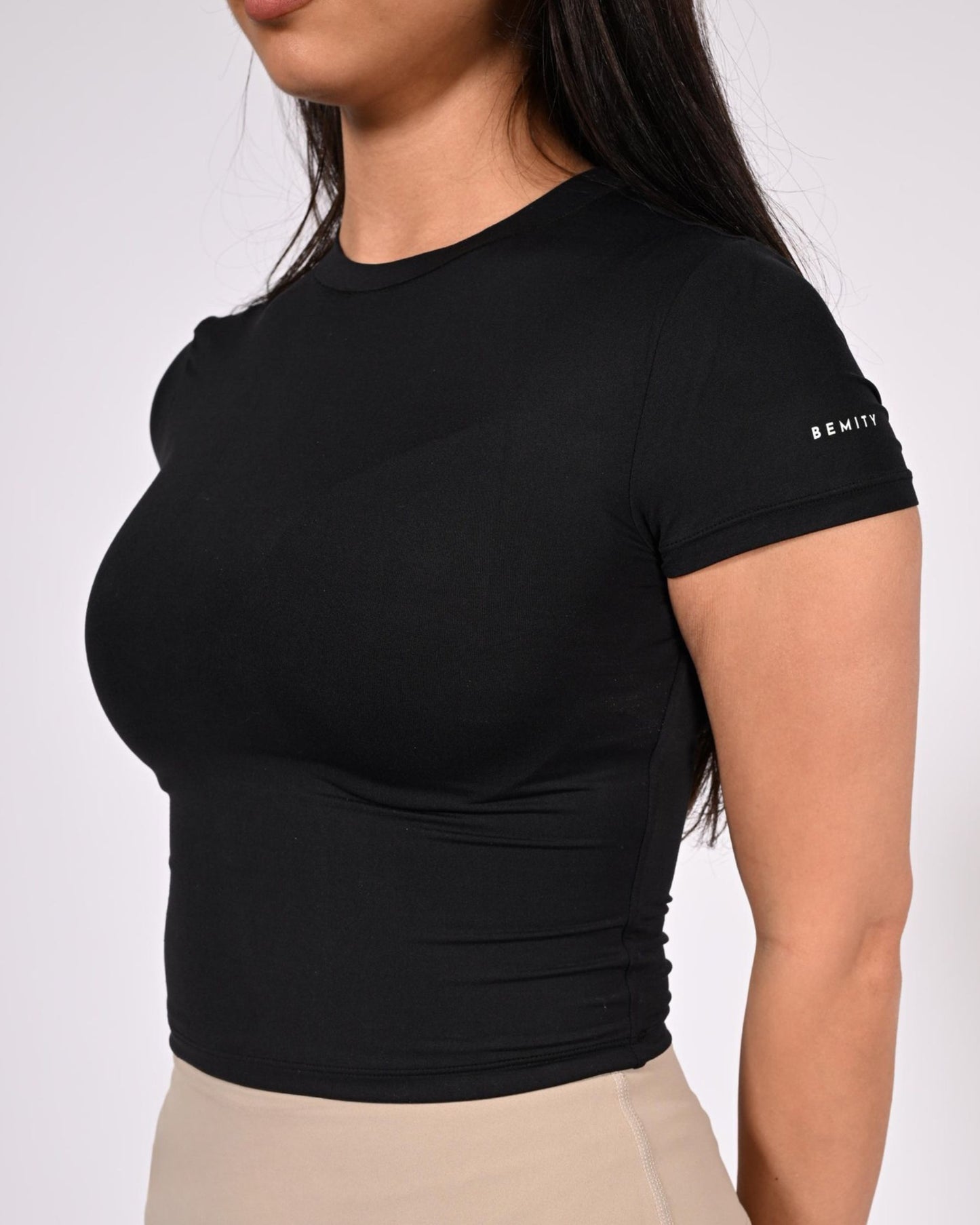 BEMITY CROP Tränings T-shirt