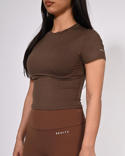 BEMITY CROP Tränings T-shirt