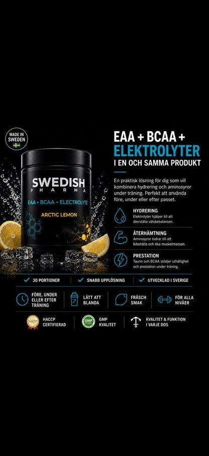 EAA + BCAA + Elektrolyter - Arctic Lemon