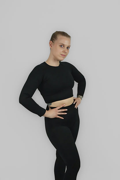CUTE RIBBED SEAMLESS TOP